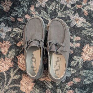 Hey Dude Wendy Chambray Slip-On Shoes